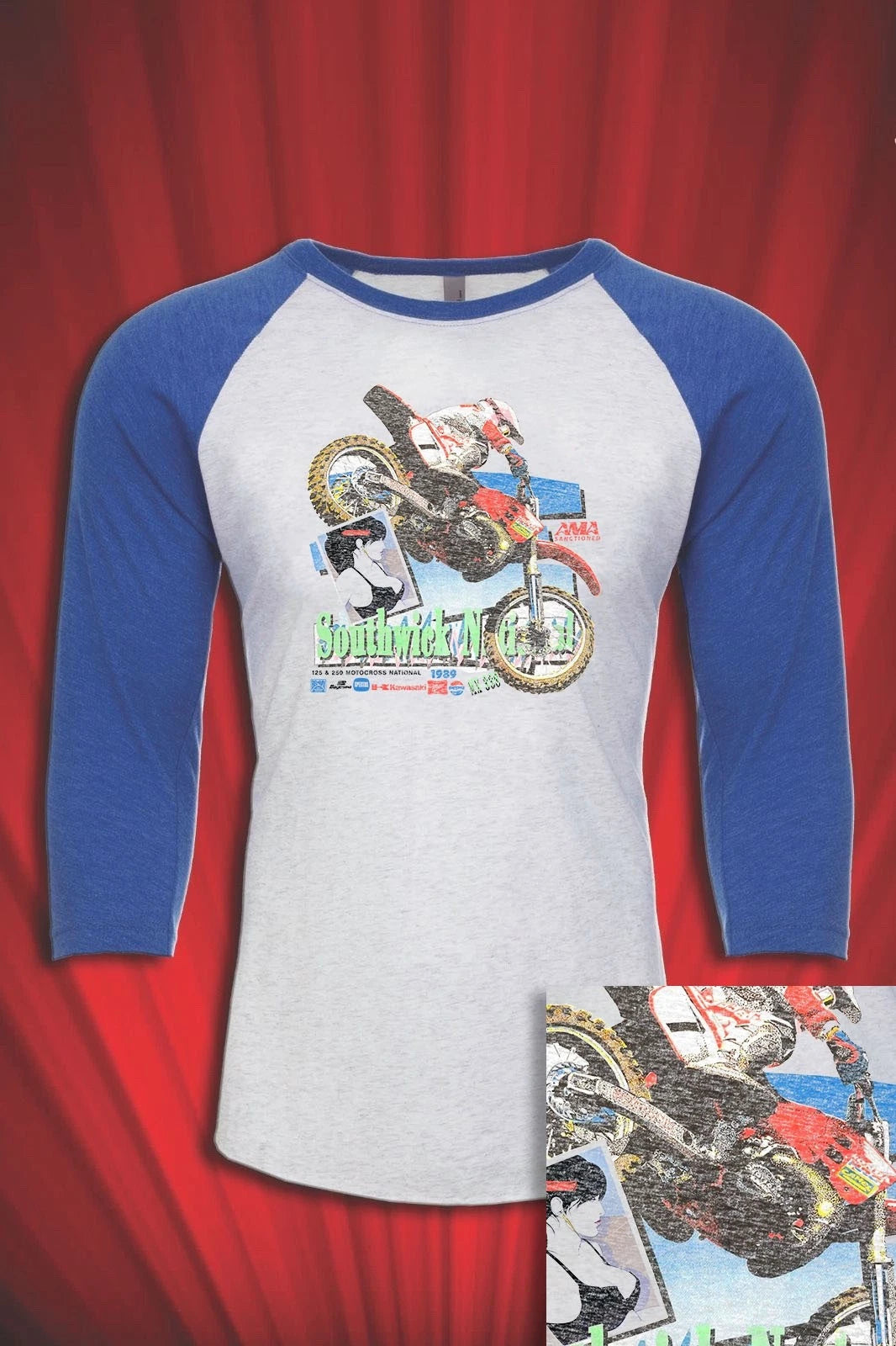 Southwick Motocross 80s vintage Jersey T-SHIRT OSSA racing