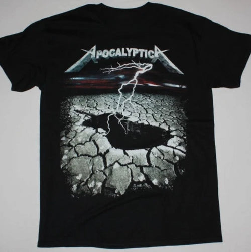 APOCALYPTICA SCORCHED EARTH black Tee Unisex T-Shirt All Size
