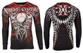 Xtreme Couture by Affliction Men's Thermal T-shirt Bare Bone