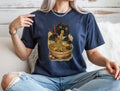 Funny Cat Ramen Noodles T-Shirt Kawaii Japanese Food Lover Graphic Tee Cute