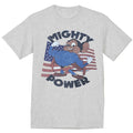 Mighty Mouse T-shirt Classic Cartoon Graphic Tees Men Funny T-shirts Dad Gifts