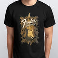 2025 Hot Rock Fender Electric T-SHIRT All sizes S M L XL XXL 3 4 XL Black White