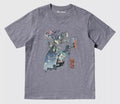 UNIQLO Ukiyo-E Dark Fantasy Museum of Fine Arts Boston Men's Graphic Tee Gray M
