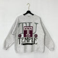 Vintage 90s Temple College Style Crewneck  T-Shirt, Sweatshirt  & Hoodie