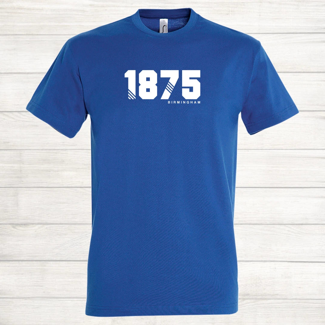 Birmingham City Football Shirt 1875 Est Year Retro Gift Casual T Shirt