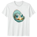 Cute Pearl In Shell T-Shirt Marine Animal Ocean Life Birthday Gift