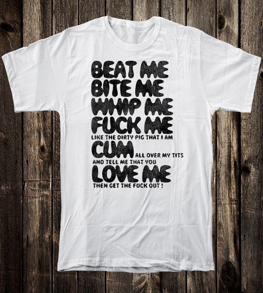 Retro Punk Tee T Shirt Novelty Seditionaries Boy London Beat Me Whip Me
