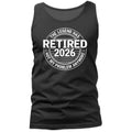 The Legend Has Retired 2026  Fathers Day Gift Tank Top