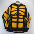 Vintage Adidas Soccer Jersey mens XL Black Yellow Terminator Predator Goalie 90s