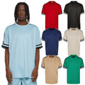 Urban Classics Men's Oversized Striped Knit T-Shirt