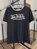 Von Dutch Big Logo T-Shirt Size XL Y2K