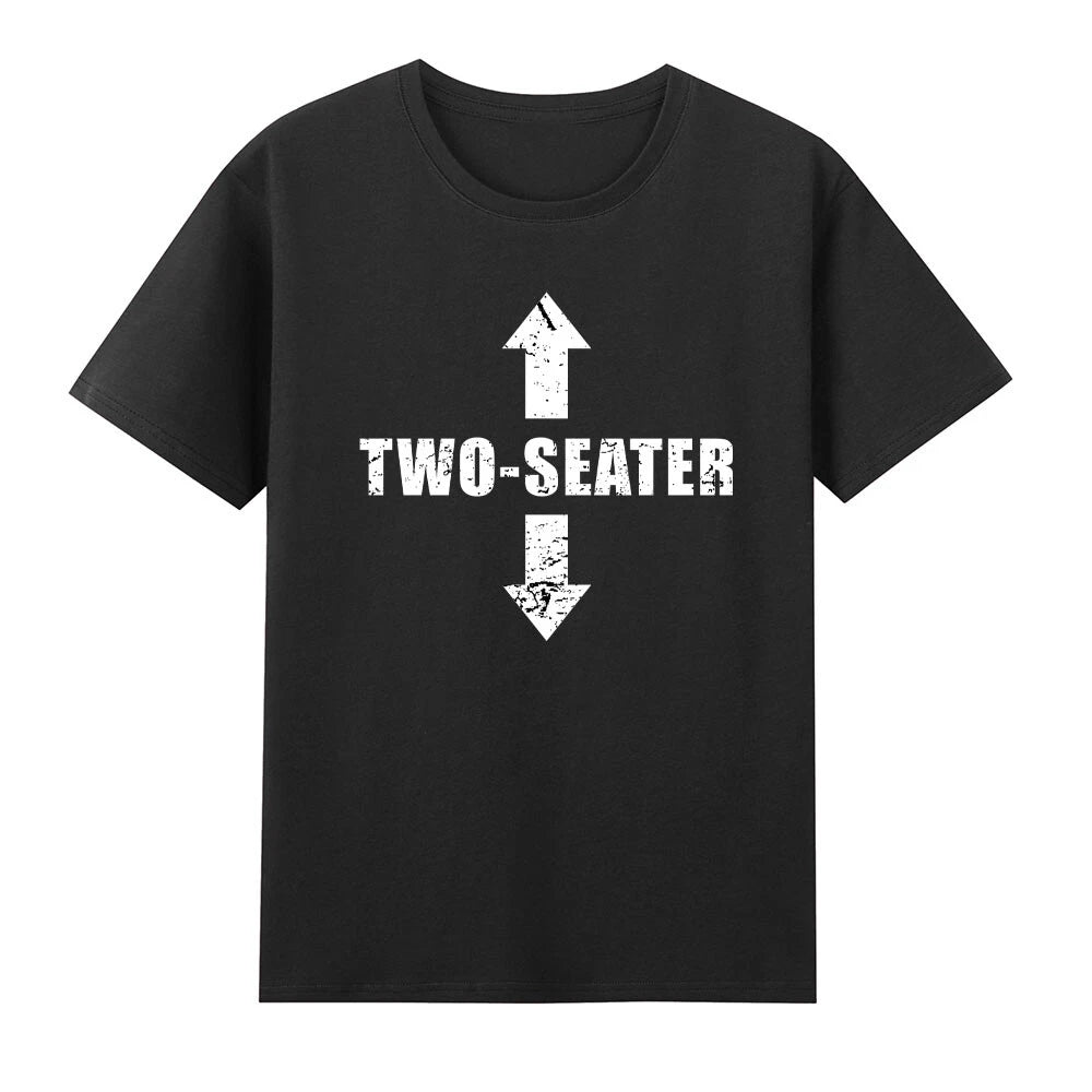 Two Seater Arrows Funny Sarcastic College T-Shirt