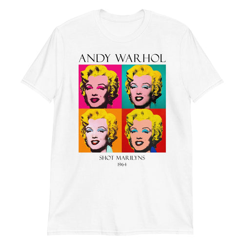 Andy Warhol Merlin Shots Shirt, Pop Art Clothing, Art Lovers Gift