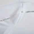Mens Quick Dry Casual Striped Round Neck Short Sleeve Top for Daily Wear