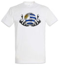 Uruguay Football Magic Ball T-Shirt uruguayan Soccer Flag World Championship