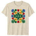 Boho Floral Botanical T-Shirt Womens Flower Garden Gift For Her