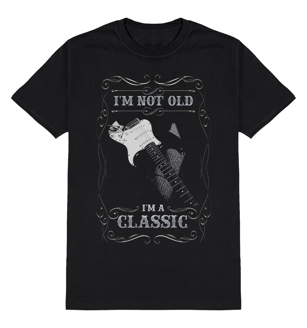 Mens Electric Guitar T-Shirt Im Not Old Im A Classic Music Gift For a Guitarist