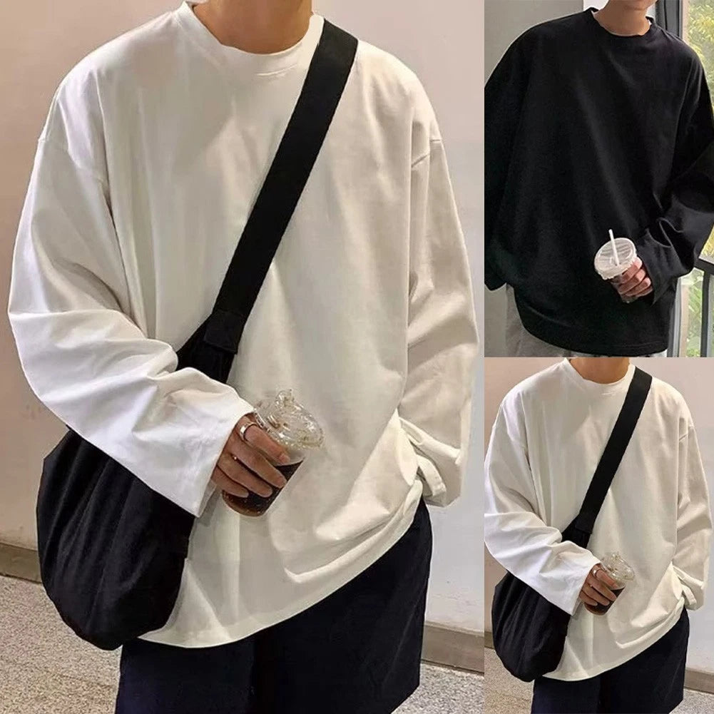 For Daily Wear Mens Pullover Round Neck Pullovers 70%Polyester+30%Spandex