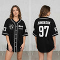 Custom JK BTS V-Neck Jersey, Kpop Army World Tour Shirt, Bangtan Fan Merch