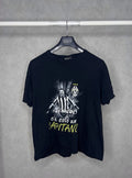 Del Piero #10 Juventus Soccer Cotton T Shirt Vintage Size XL Mens Black