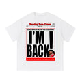 Vintage 1995 Michael Jordan 'I'm Back' Sunday Sun Times T-Shirt RARE S-5XL