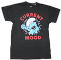 Smurfs New Adult T-Shirt - "Current Mood" Yawning Lazy Image