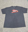 funny Office Space movie Red Swingline Stapler T Shirt XL Used Gray Initech