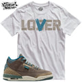 Shirt To Match 3 Olive Grey Unisex Tee Sneaker Shirt Lover Shirt For Sneaker Tee