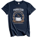 Paralegal Fueled By Coffee Funny Graphic T-Shirt