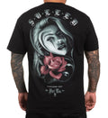 Sullen Pin Up Street Life Gothic Americana Tattoo Art Mens Tee VINCENZO IZZI