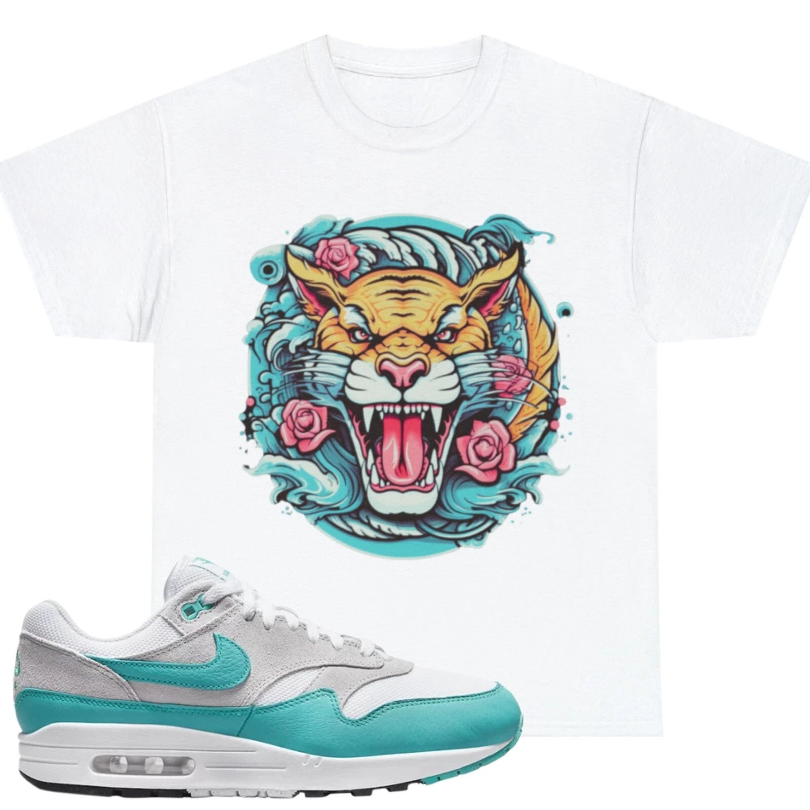 Shirt To Match Clear Unisex Tee Sneaker Shirt Tiger Shirt