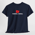 Federal Signal T-Shirt Logo Many Colors Size S to 5XL Made in USA