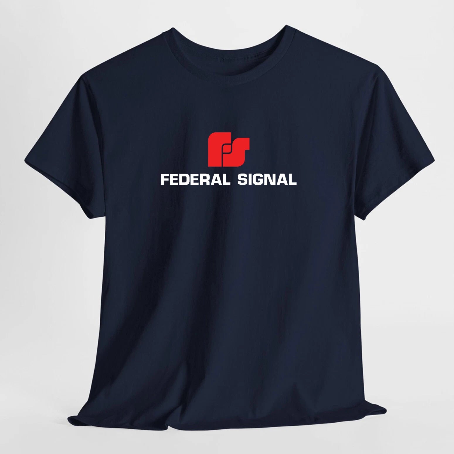 Federal Signal T-Shirt Logo Many Colors Size S to 5XL Made in USA