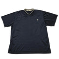 Starr Men Navy Blue V-Neck Mesh T-Shirt Size XL Regular Condition