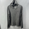GIMO'S Ventura Hooded T-Shirt Mens XXL Distressed Wash Gray Minimalist READ DET