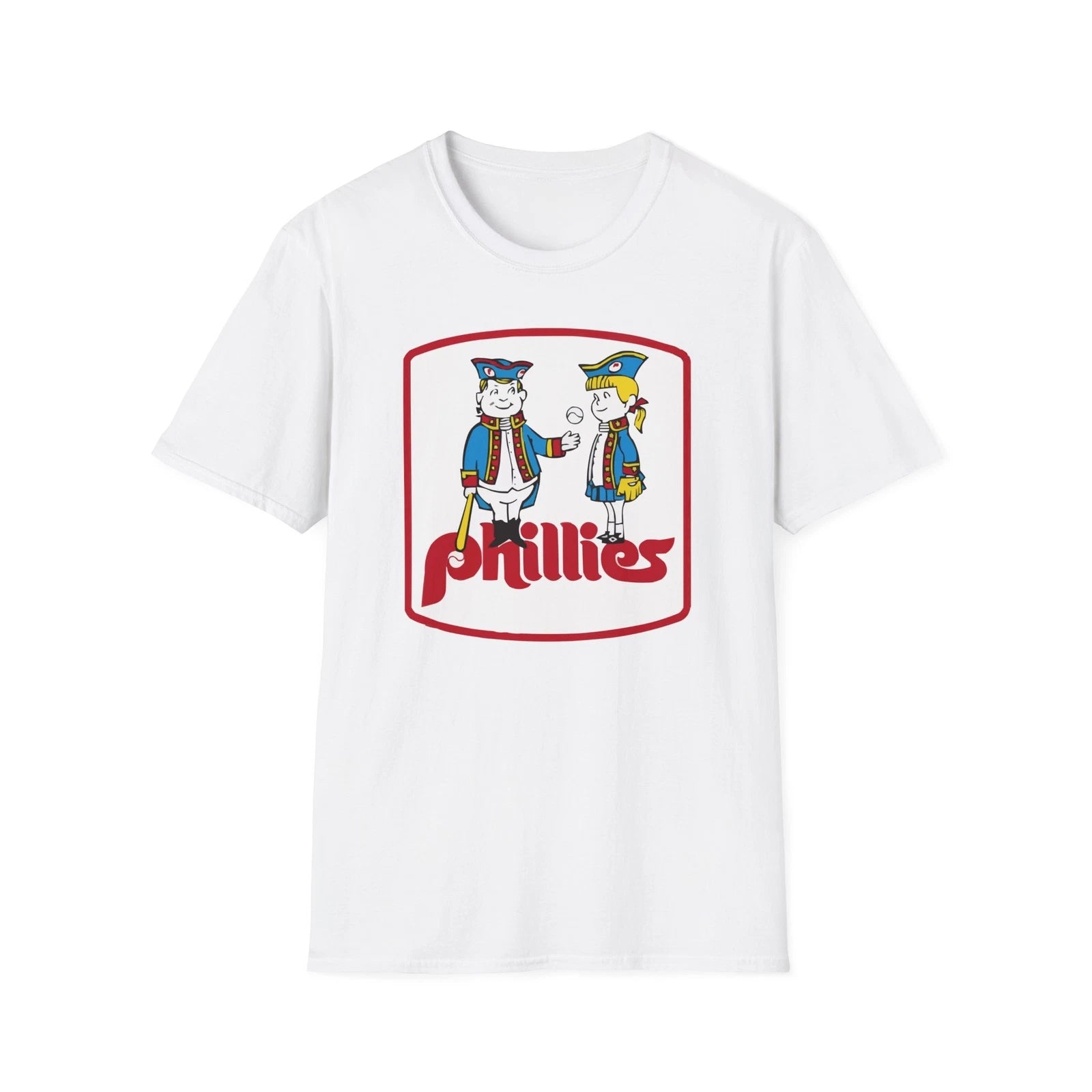 1970 original Philadelphia Old School Phillies Tshirt Bronx retro