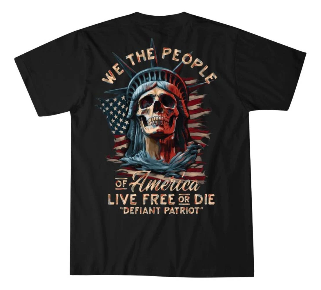 Howitzer Clothing Men's T-shirt Liberty Skull
