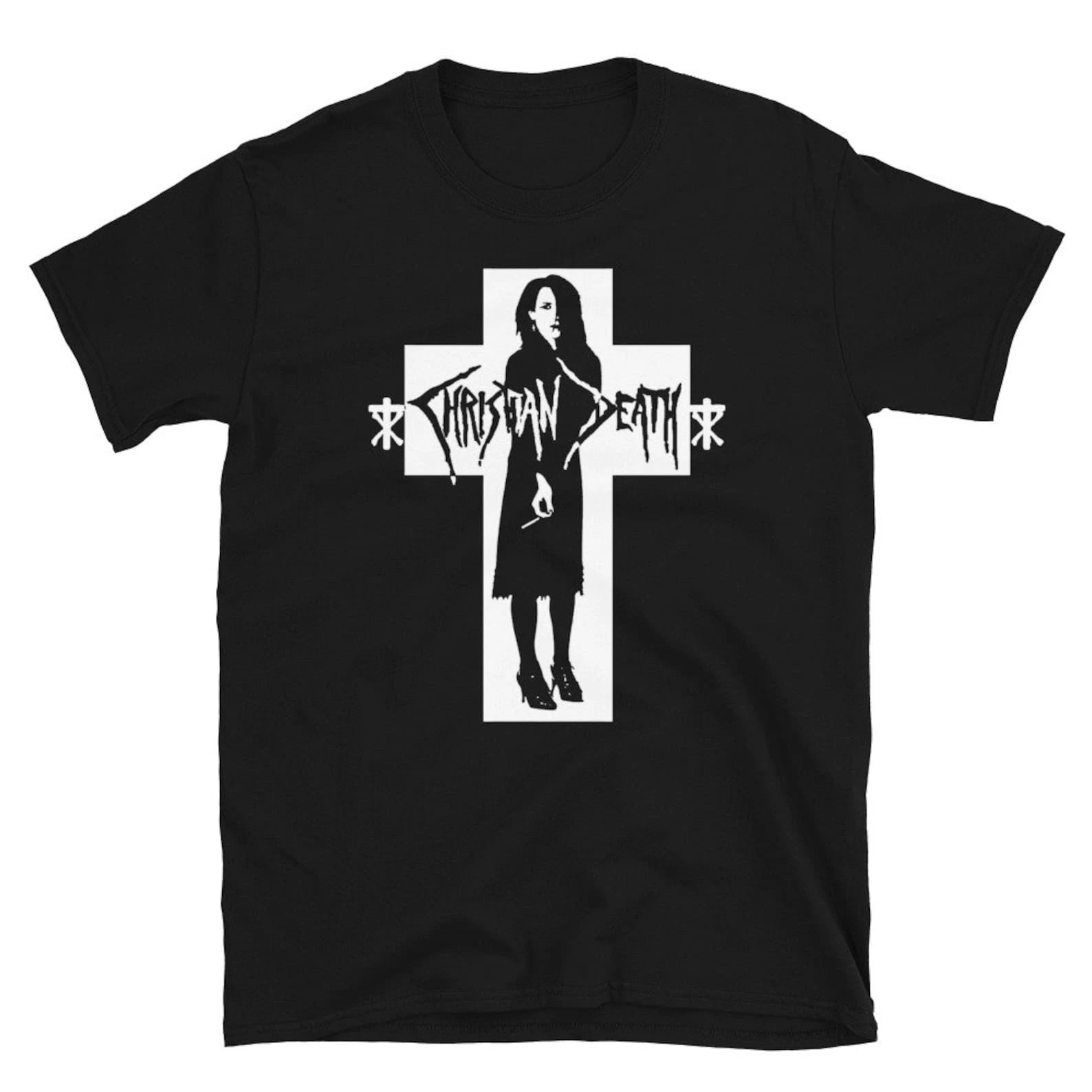 Christian Death T-Shirt, Rozz Williams Valor Kand Goth Deathrock Band Unisex Tee