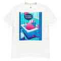 Live With Laughter Novelty Graphic T-Shirt - Privacy Please! (White)