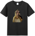 Thinking Monkey Funny Monkey Animal Graphic Men's T-Shirt