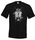Youth Designz Men's T-Shirt R2D2 Logo Print Nerd Yoda Star Stars War Wars