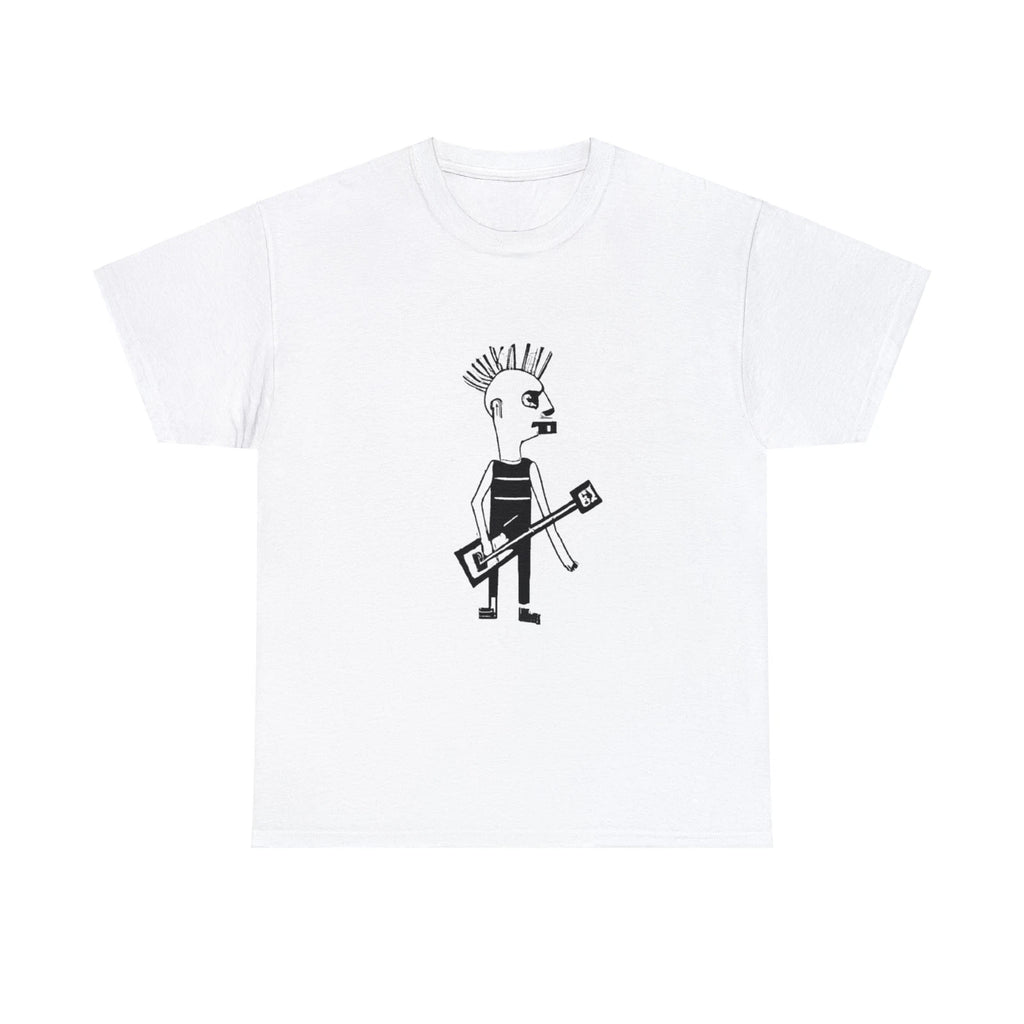 Unisex Adult T Shirt Vintage Style Punk Band Minimalist Streetwear Art Tee Goth
