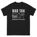 Dad Tax Shirt for Men, Funny Fathers Fay Gift, Dad Jokes Birthday