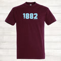 Burnley Football Shirt 1882 Est Year Retro Gift Casual T Shirt