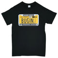 BUG-IN "License Plate" Logo  T-Shirt - Volkswagen - VW - Air Cooled - Cal Look