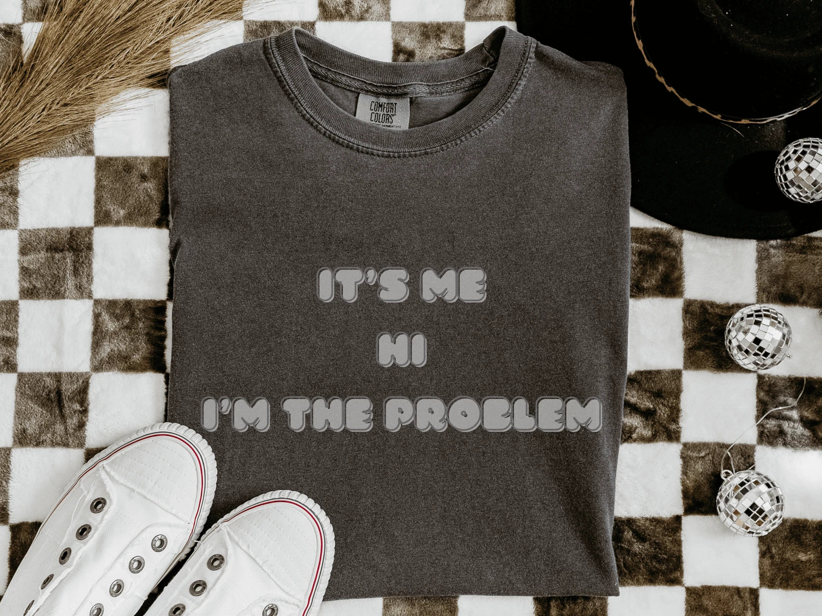 I'm the Problem Graphic T-shirt, Funny Quote Birthday Gift, Sarcastic Trendy Tee