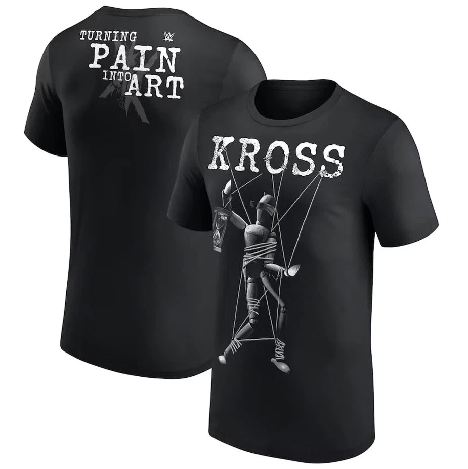 Karrion Kross Turning Pain Into Art T-Shirt Black All Size S-5XL