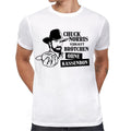 Chuck Norris sells bread rolls without receipt Fun Saying Meme Funny T-Shirt