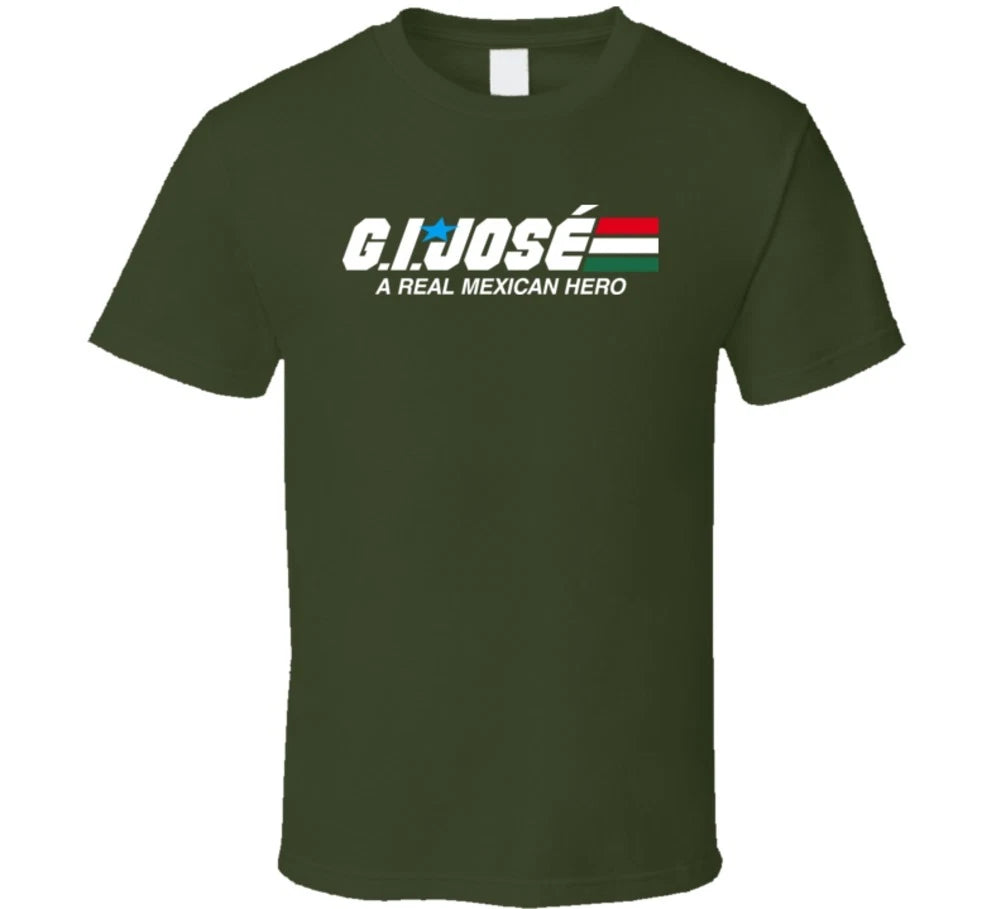 GI Joe Jose Mexico Retro 80s Hero Cartoon Toy T Shirt
