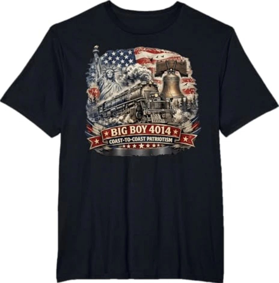 Big Boy 4014 Vintage Steam Locomotive T-Shirt